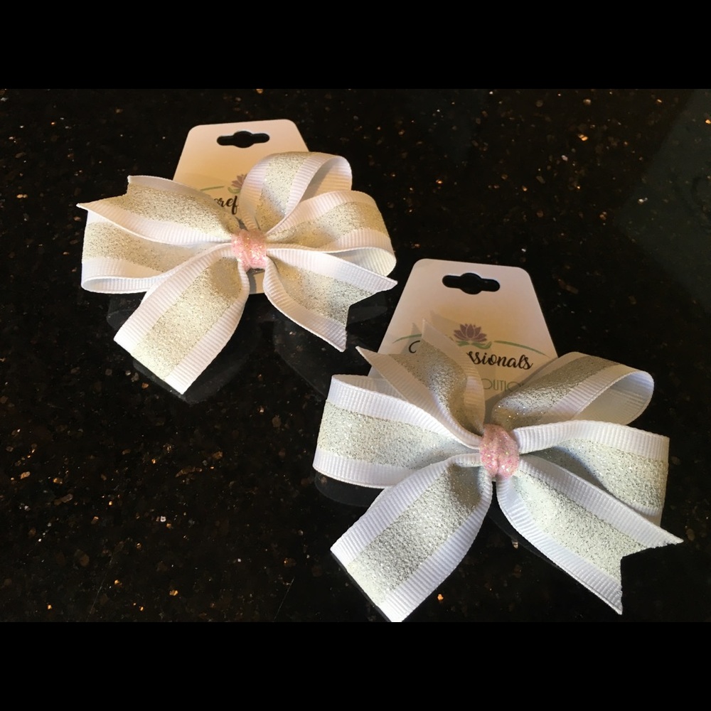 Handmade Hair Bow Barrettes